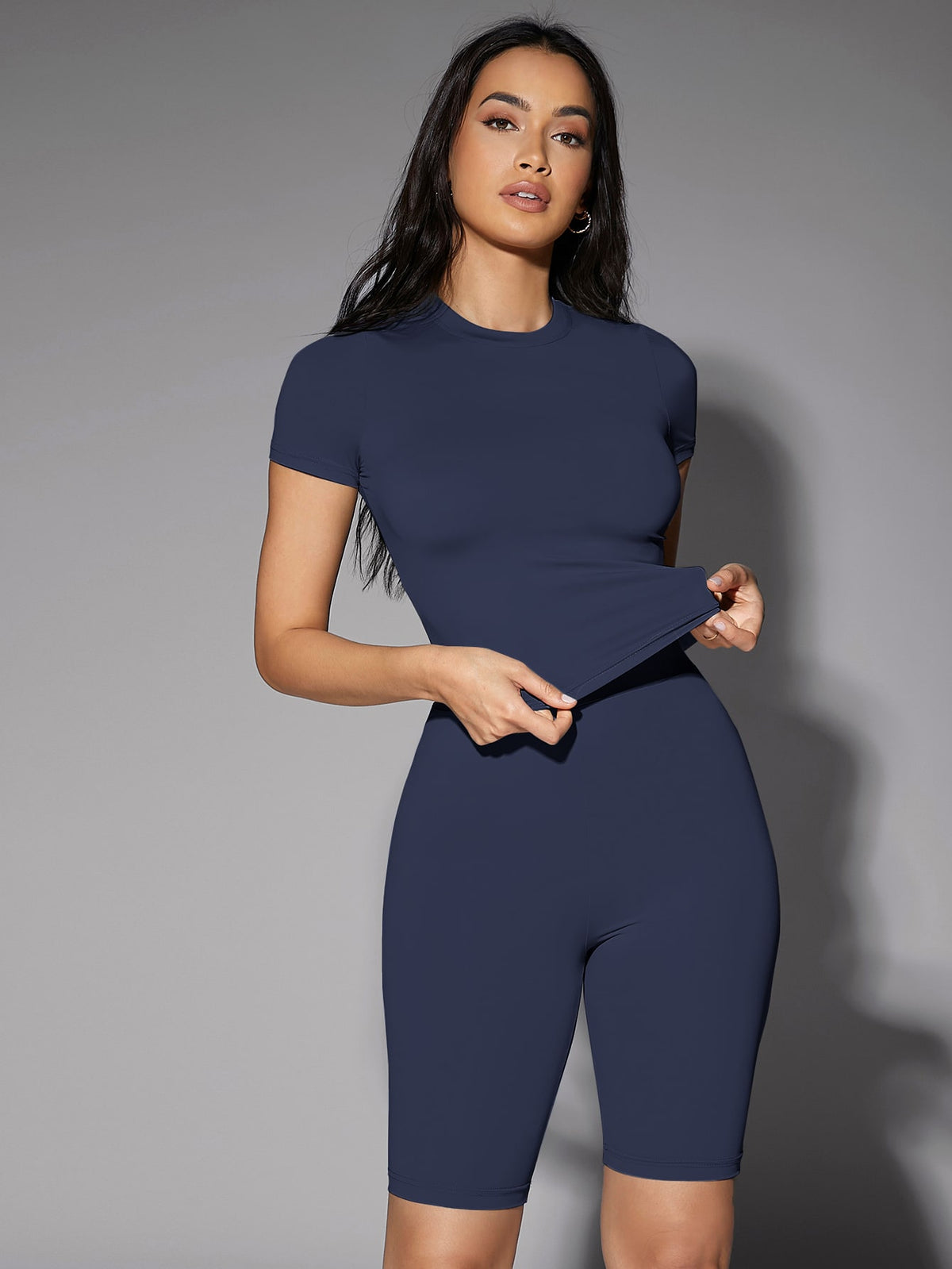 BAE Solid Fitted Tee
