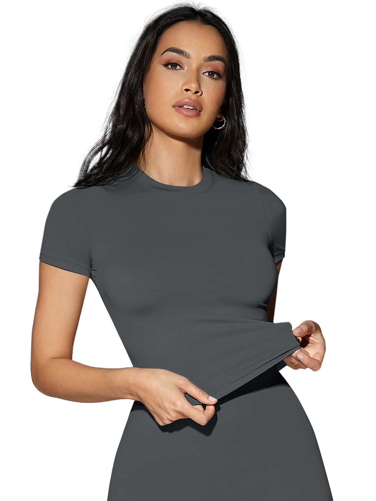 BAE Solid Fitted Tee