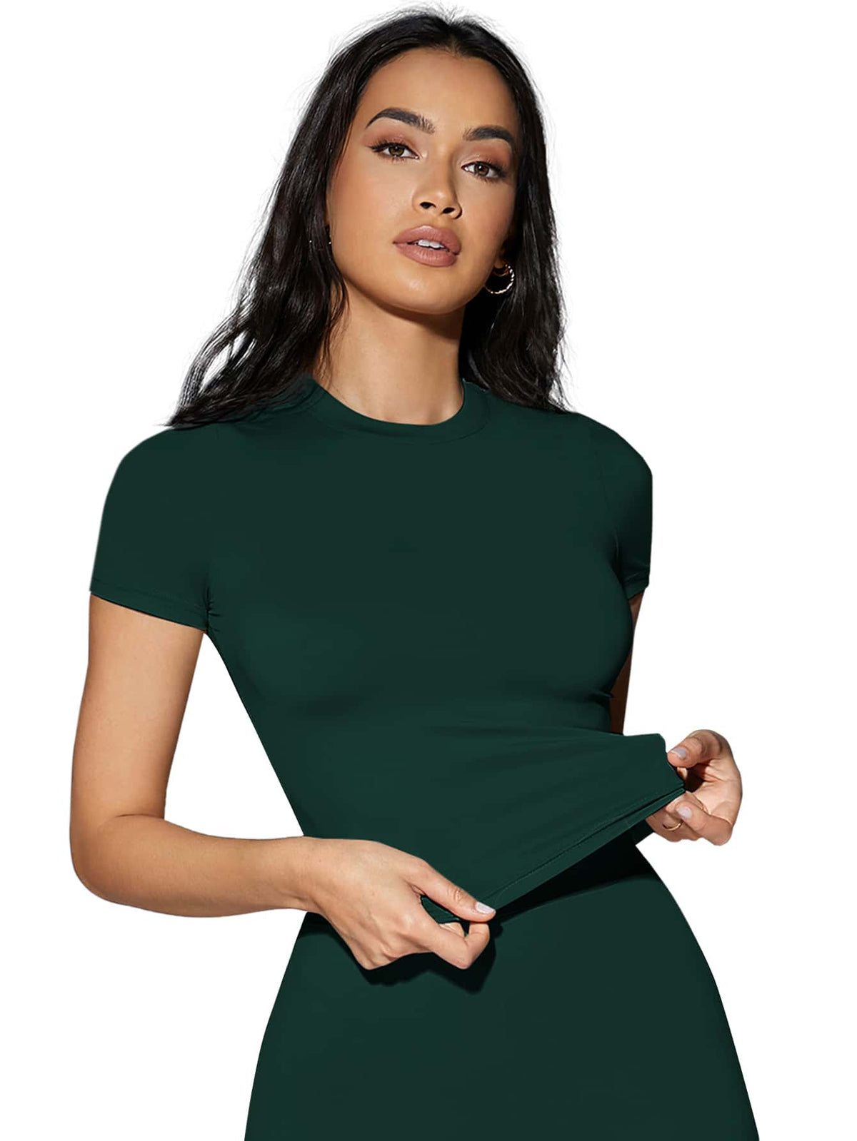 BAE Solid Fitted Tee