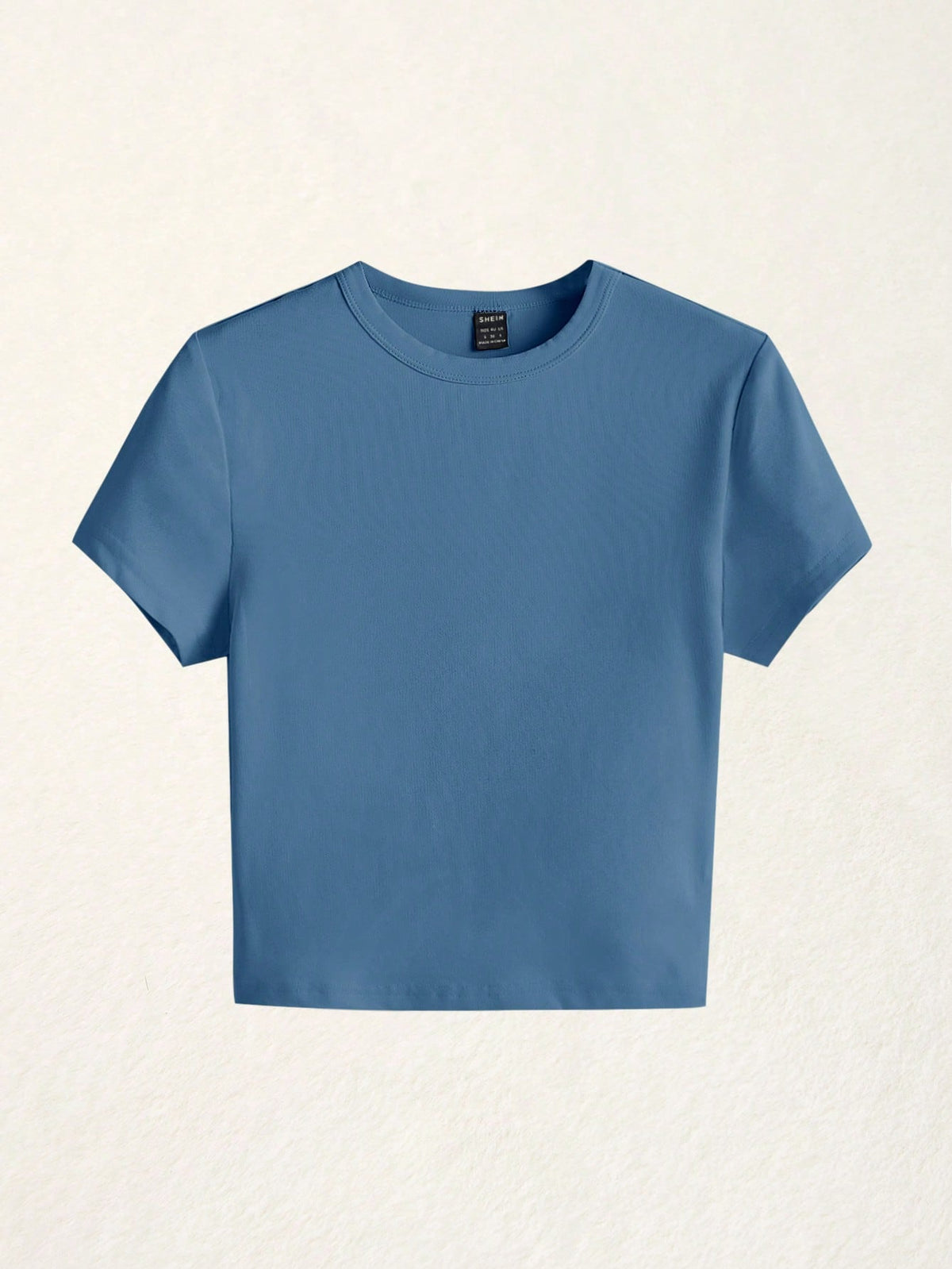 BASICS Solid Form Fitted Tee