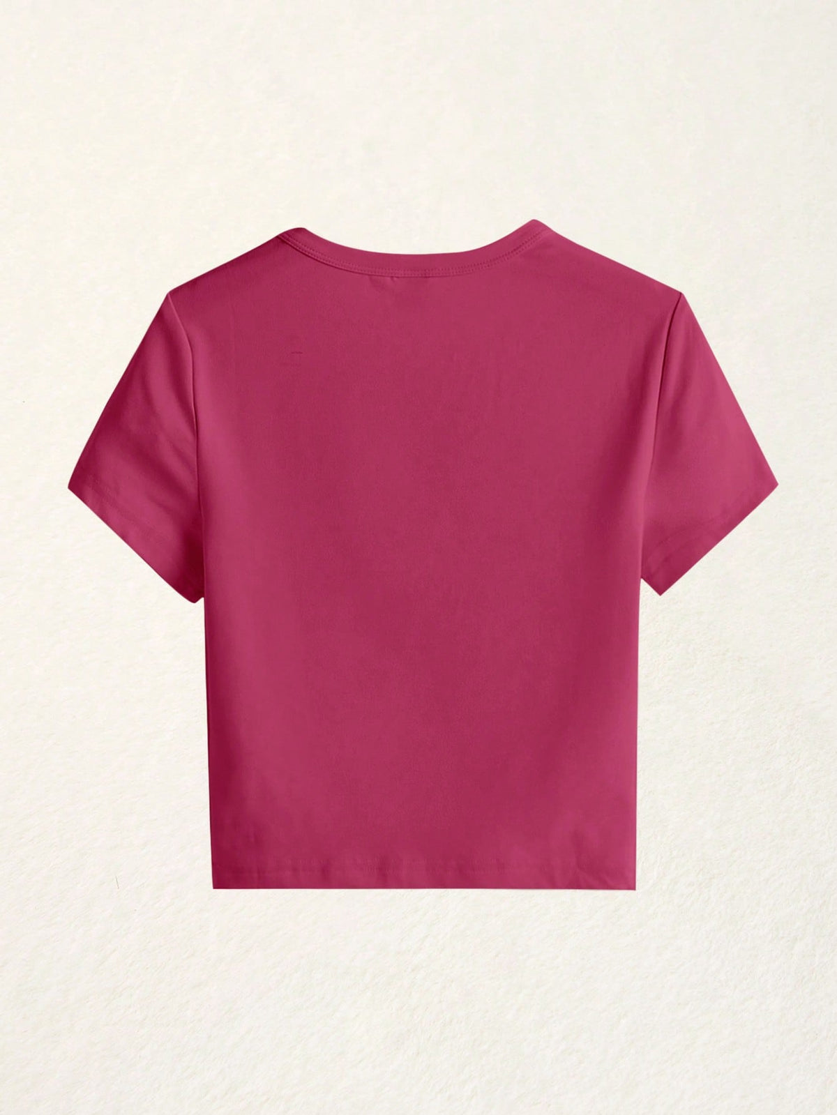 BASICS Solid Form Fitted Tee
