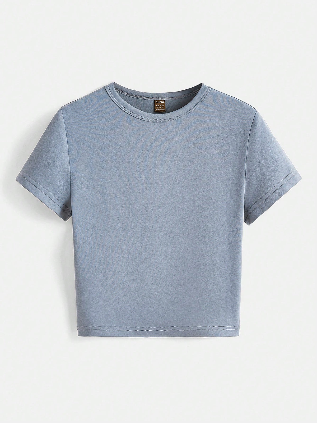 BASICS Solid Form Fitted Tee