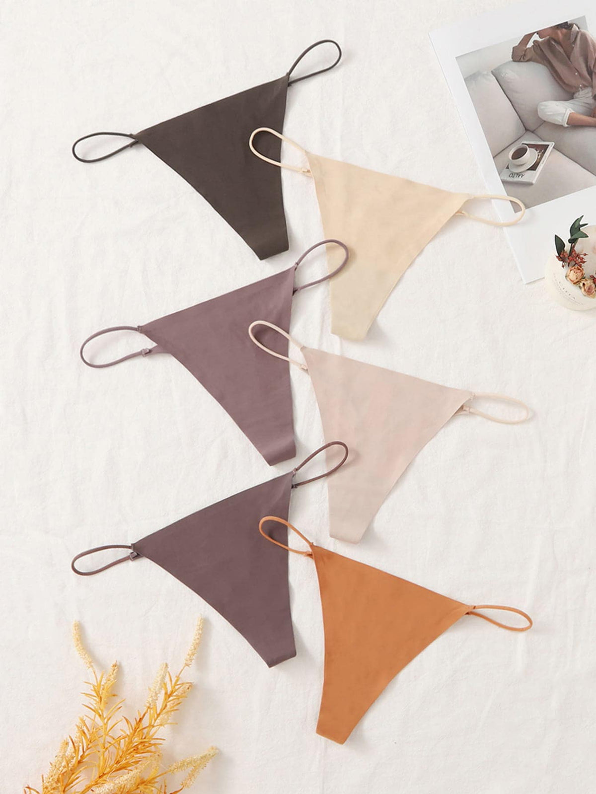 6pack No Show Panty Set