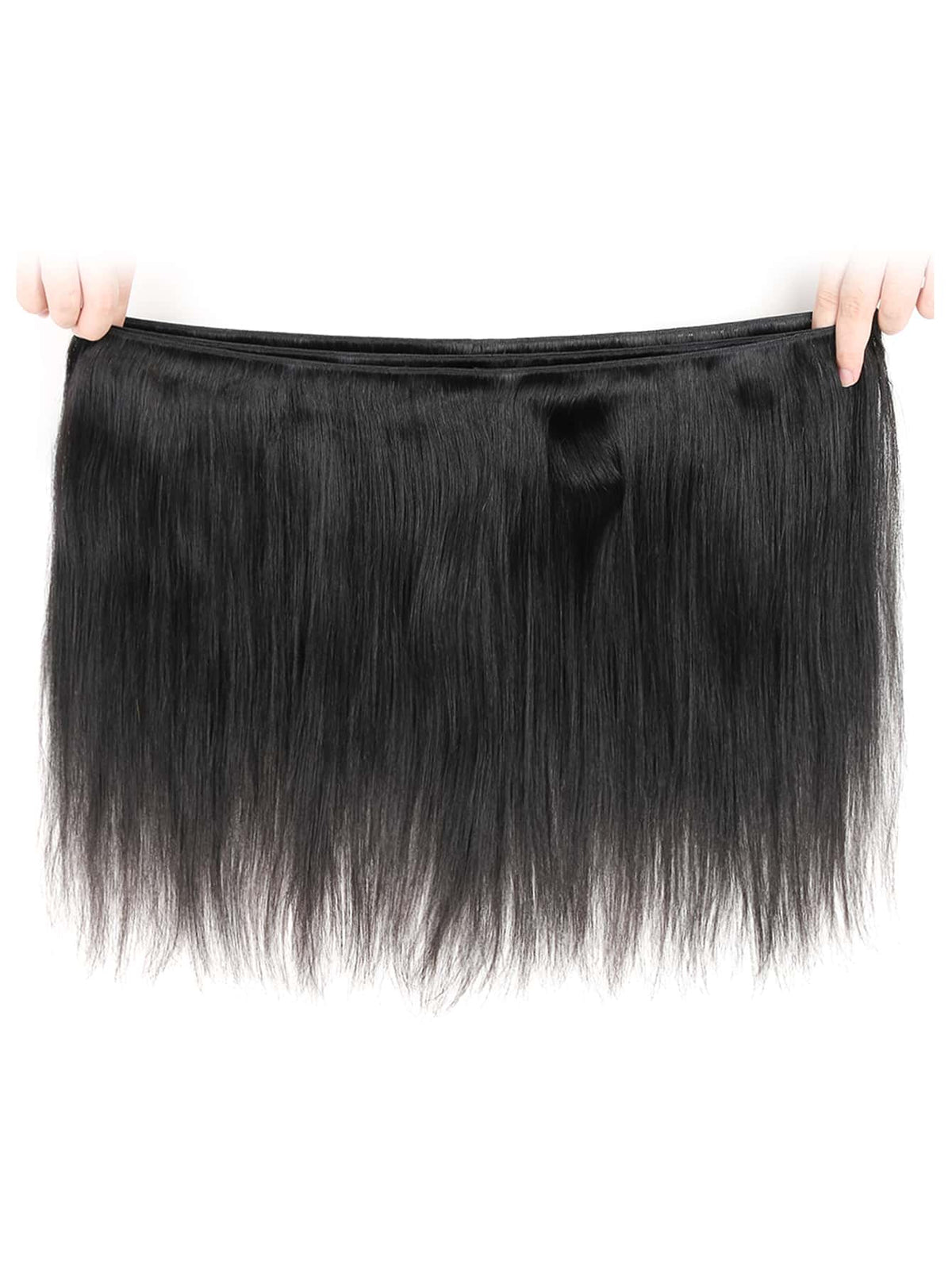 1pc 12A Grade Straight Bundles Natural Black Color Virgin Human Hair Remy Hair Weave