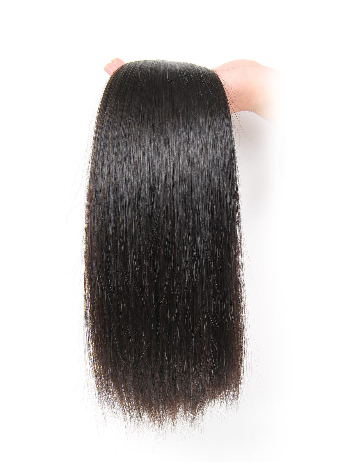 1pc Straight Bundles Natural Black Color Virgin Human Hair Remy Hair Weave