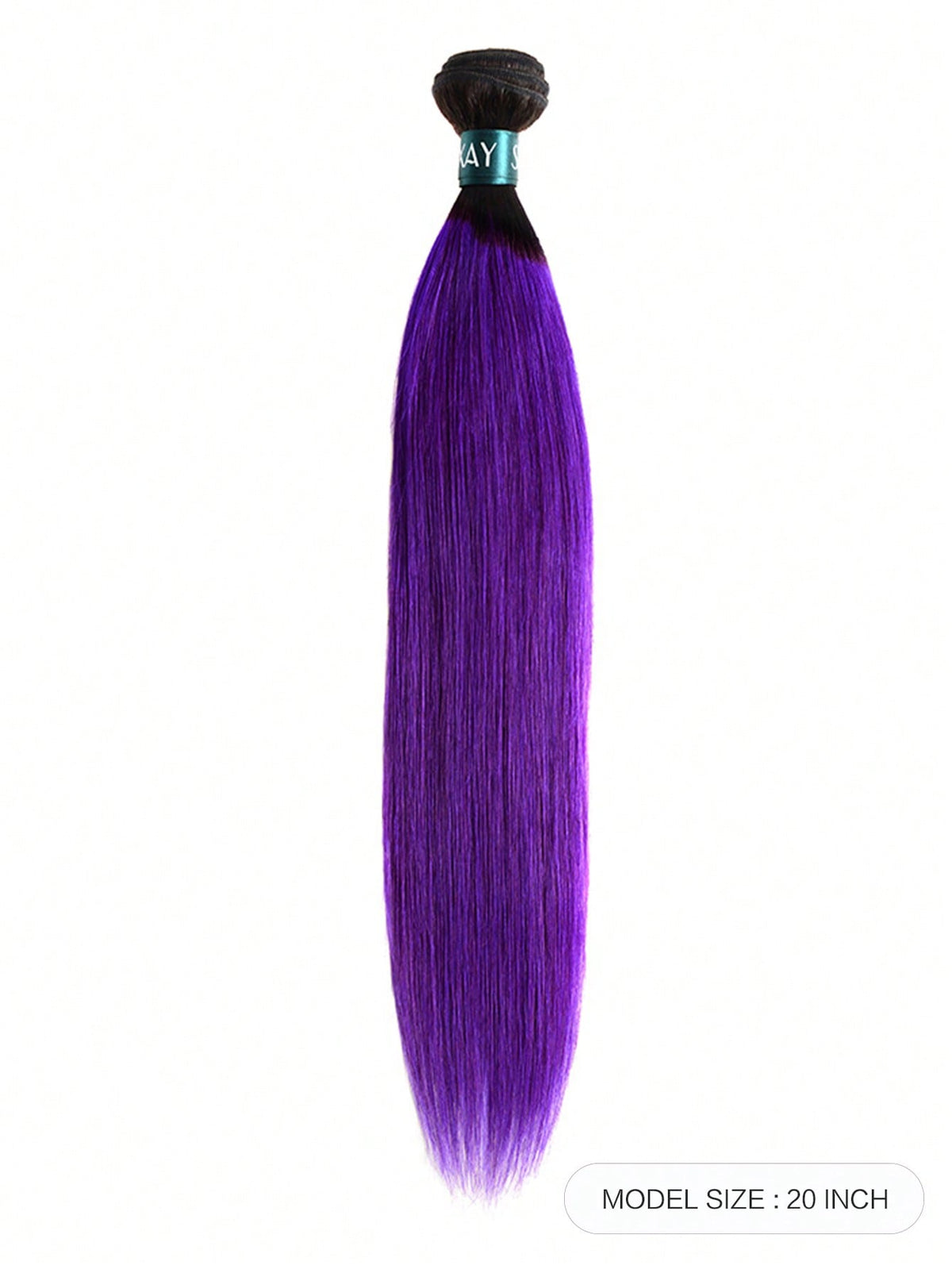 1Pc Ombre Straight Human Bundles Hair Ombre 99JA Virgin Bundles Hair 1B/99JA 100% Unprocessed Ombre 1 Bundle Extension for Women