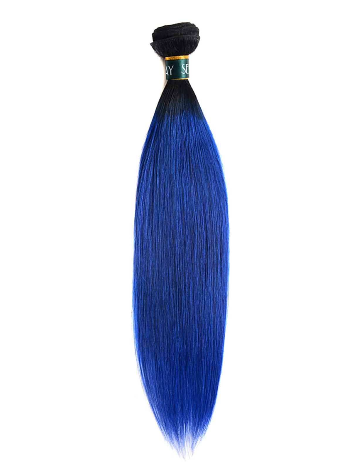 1Pc Ombre Straight Human Bundles Hair Ombre 99JA Virgin Bundles Hair 1B/99JA 100% Unprocessed Ombre 1 Bundle Extension for Women