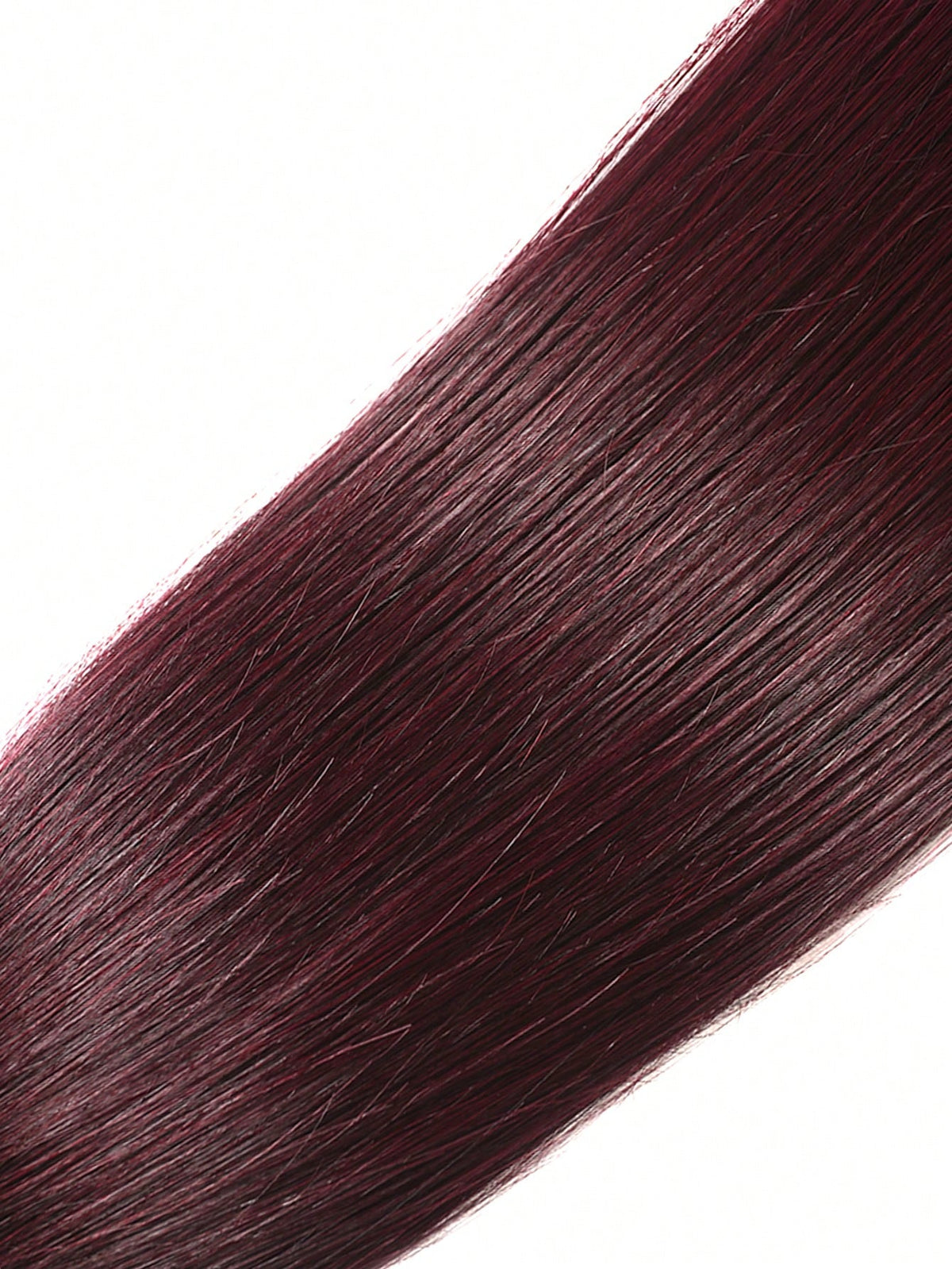 4pcs 1B 99J Straight Bundle With Closure Human Hair Ombre 99JA Colored Hair