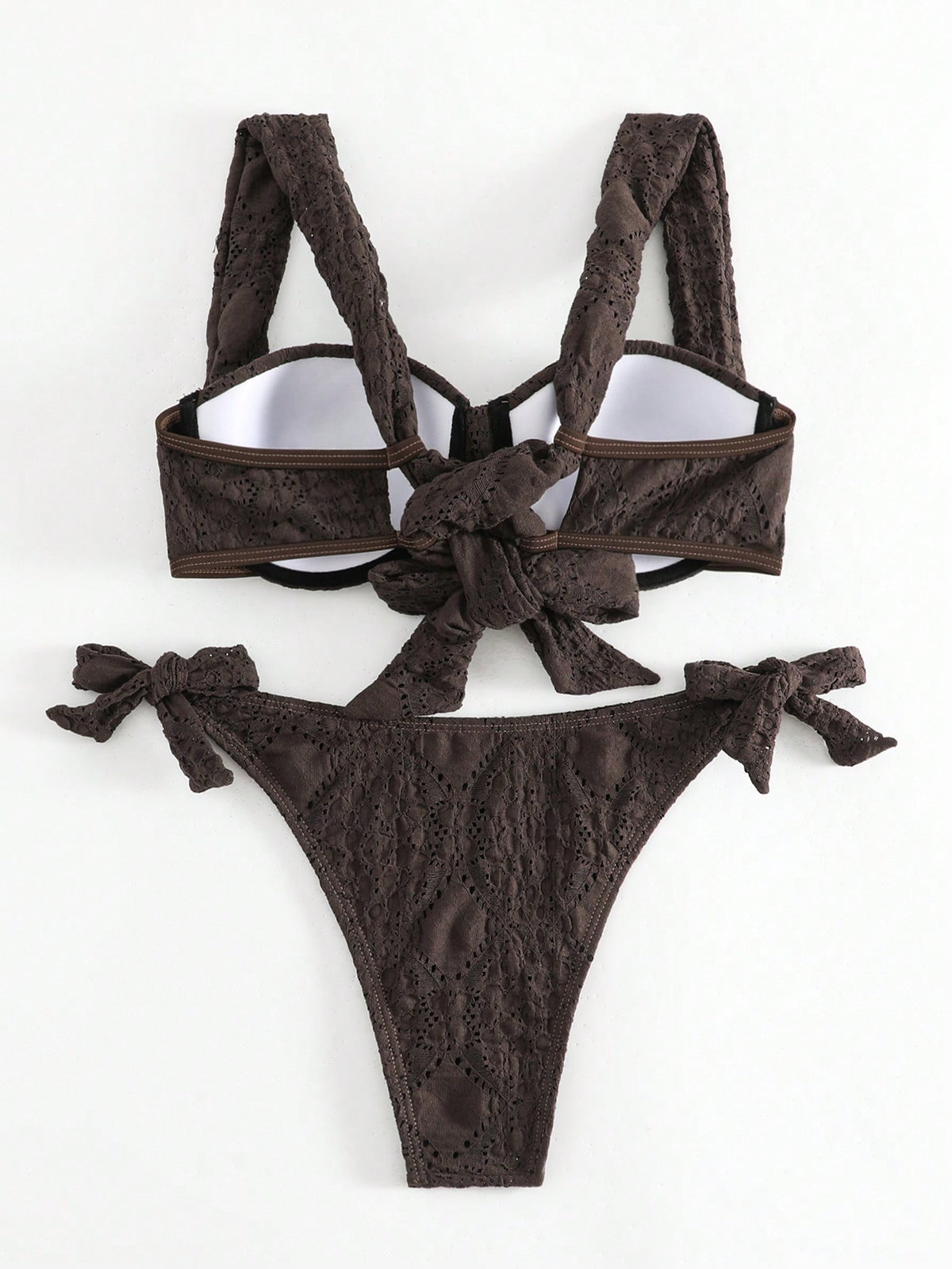 Swim SXY Schiffy Underwire Tie Side Bikini Swimsuit