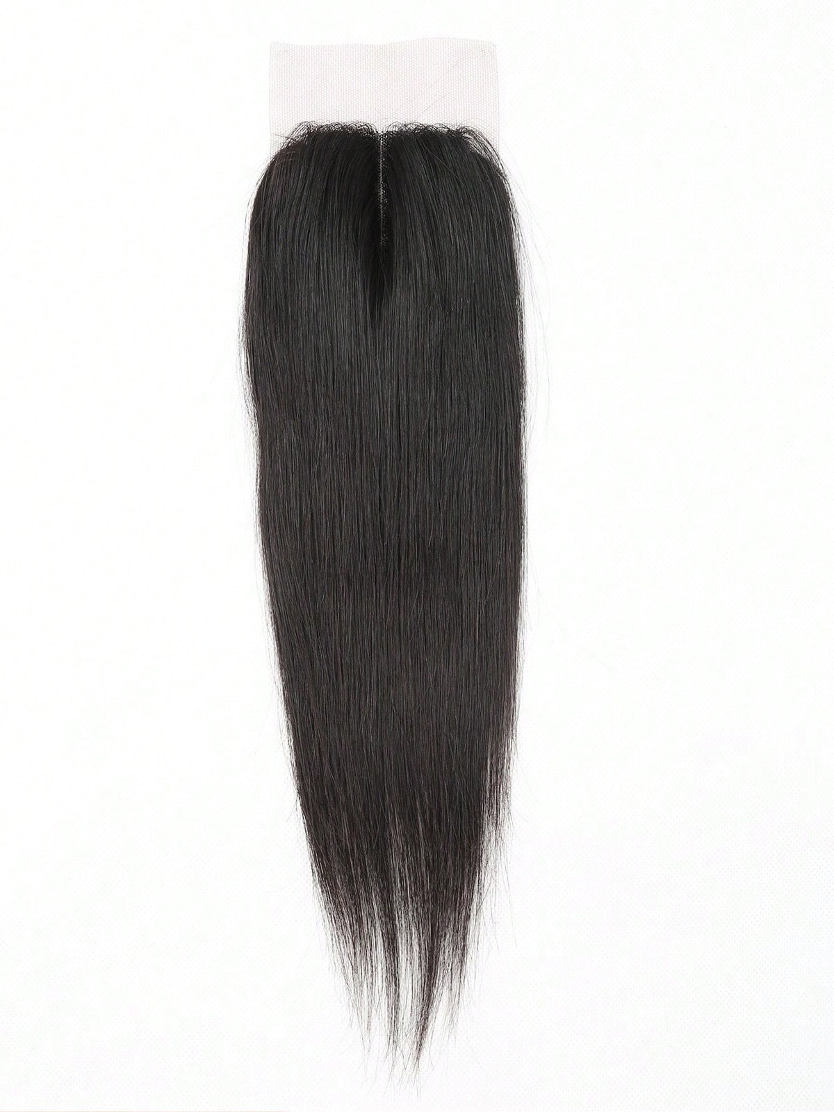 4pcs 2 X 4 Lace Closure Straight Human Hair Bundles With Closure Virgin Hair Extension Closure And 3 Bundles Real Double Weft Hair Weave Cheap Hair Daily Use Natural Black Color