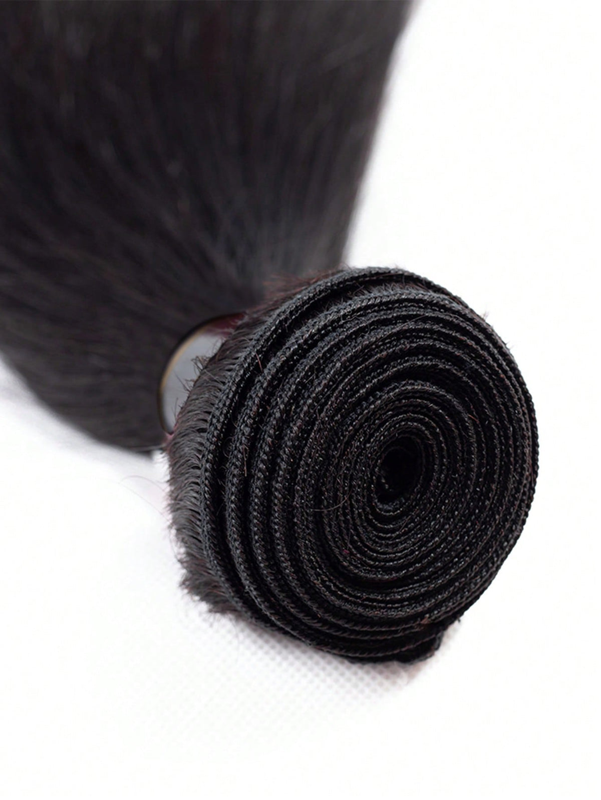 1pc Straight Natural Black Human Hair Bundle 150% Density Bundles For Women