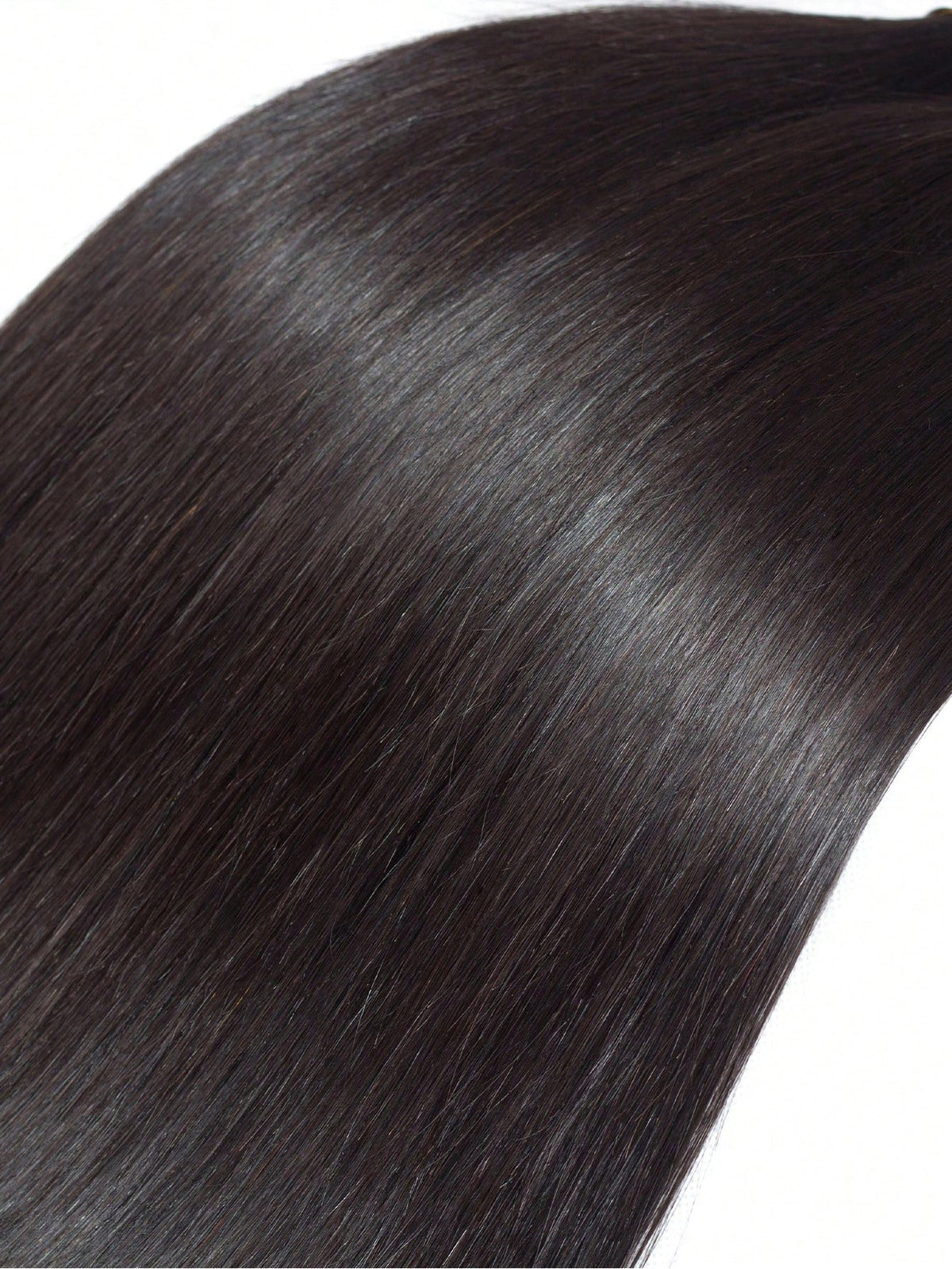 3pcs Straight Human Hair Bundles Virgin Hair Extension 3 Bundles Real Double Weft Hair Weave Cheap Hair Daily Use Natural Black Color