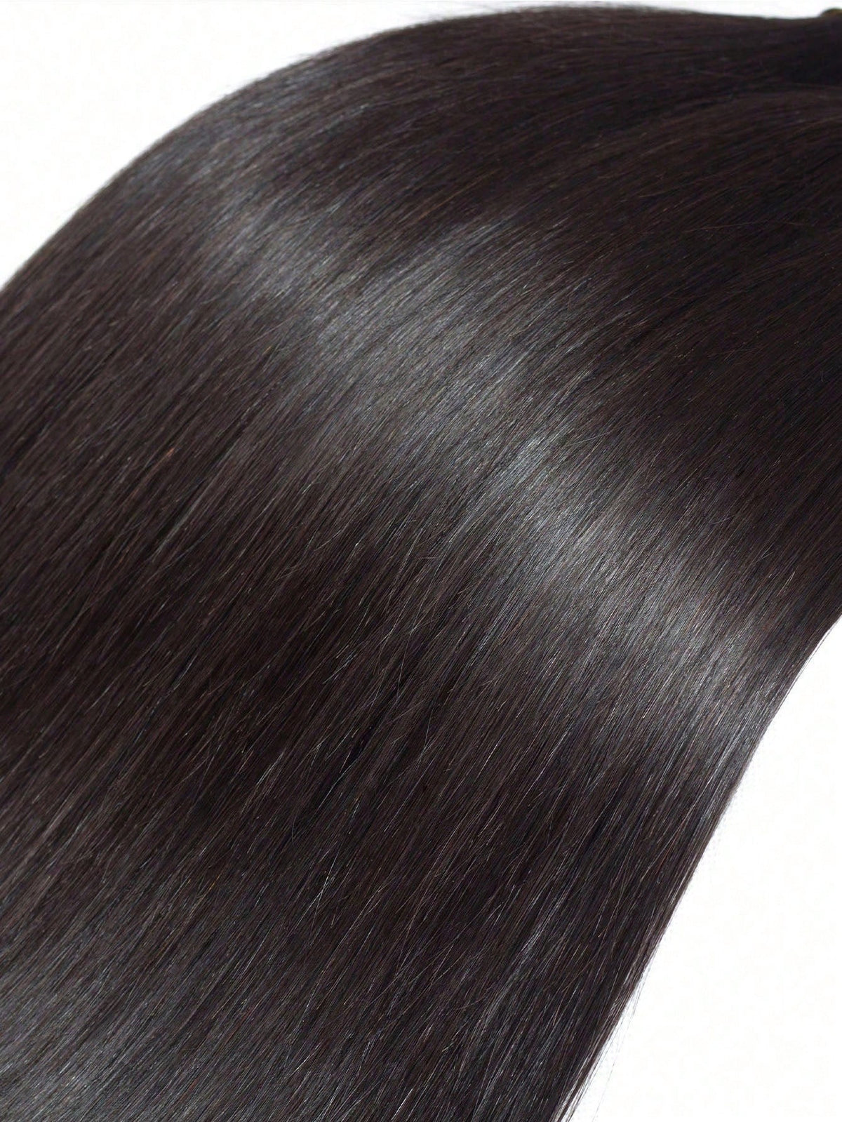 1pc Straight Human Hair Bundles Virgin Hair Extension 1 Bundles Real Double Weft Hair Weave Cheap Hair Daily Use Natural Black Color